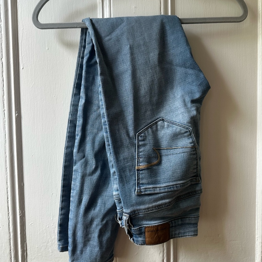 American Eagle Outfitters Blue Skinny Jeans